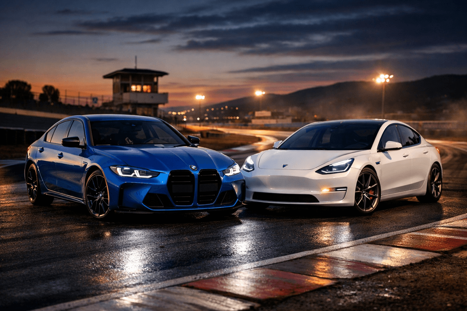 BMW Electric M3 vs Tesla Model 3 Performance