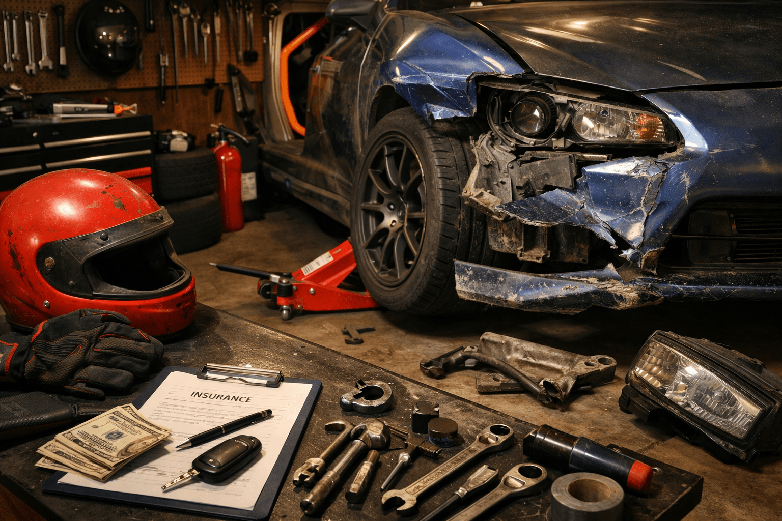 Handle Track Day Crash with Track Day Insurance Tips