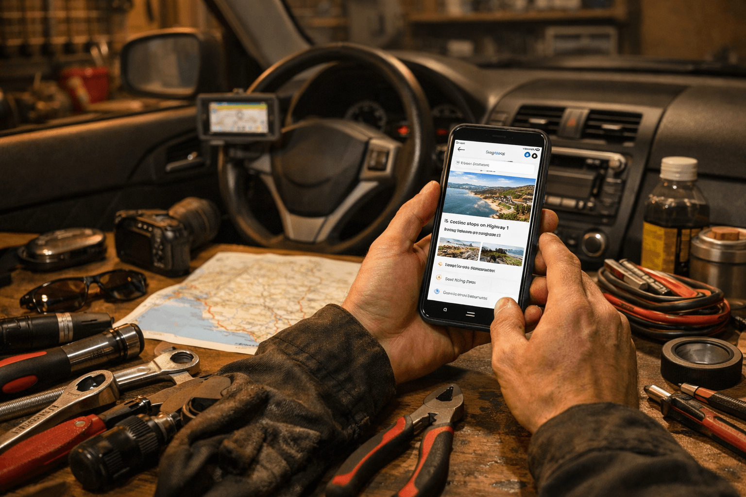 Master Google Maps AI Search for Road Trips