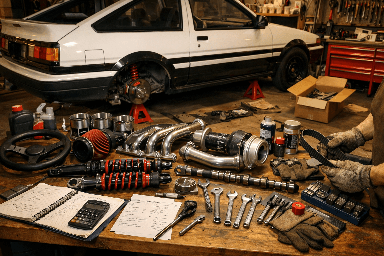 Toyota AE86 Restoration Guide: Budget, Parts & Upgrades