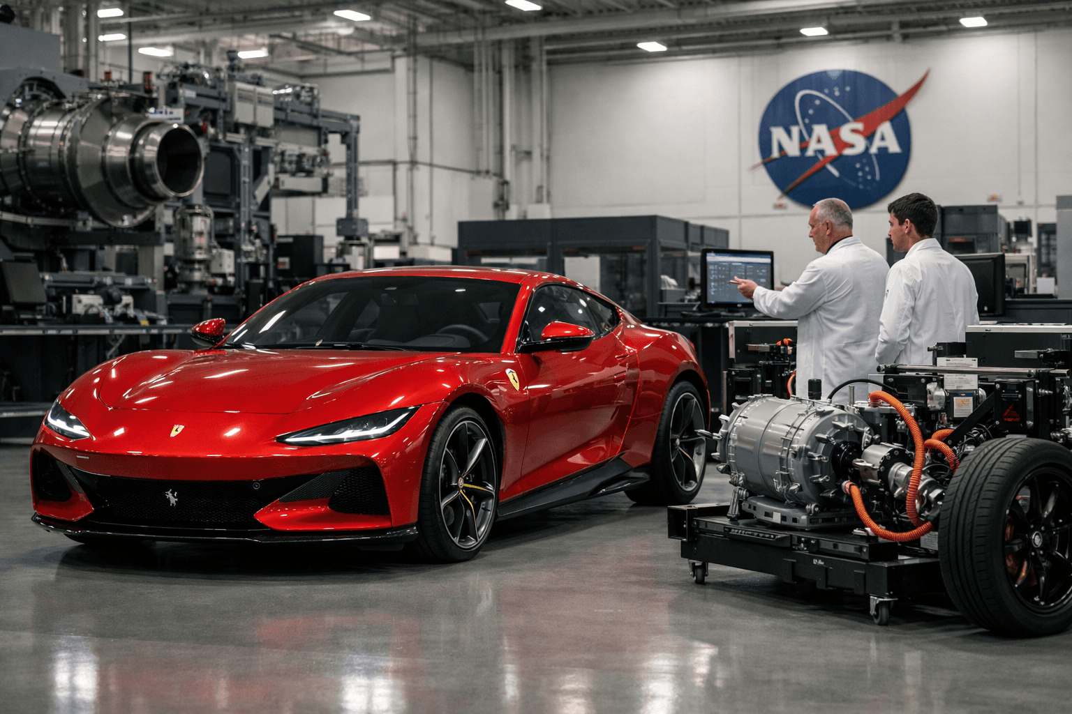 Ferrari EV Luce: NASA Fixes Instant Torque Issues