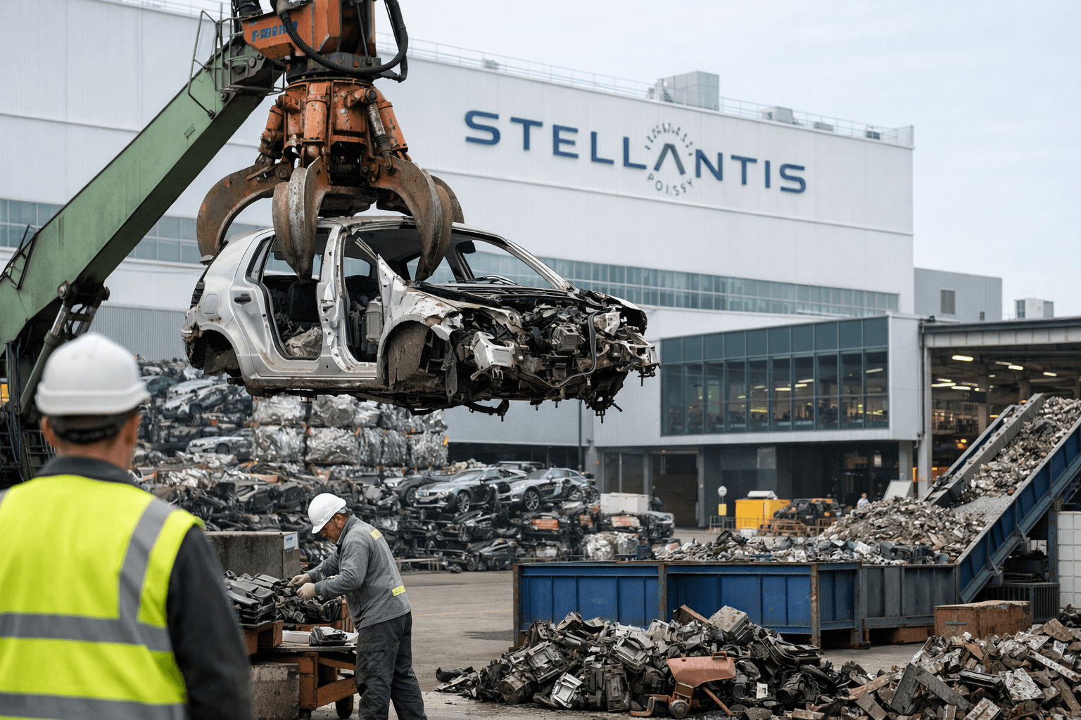 Stellantis Poissy Plant Shifts to Recycling