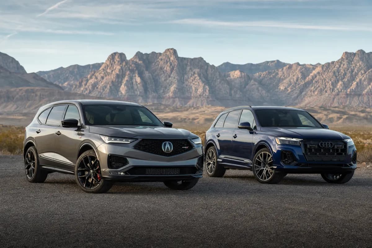 2025 Acura MDX Type S vs Audi Q7: Luxury SUV Dynamics Compared