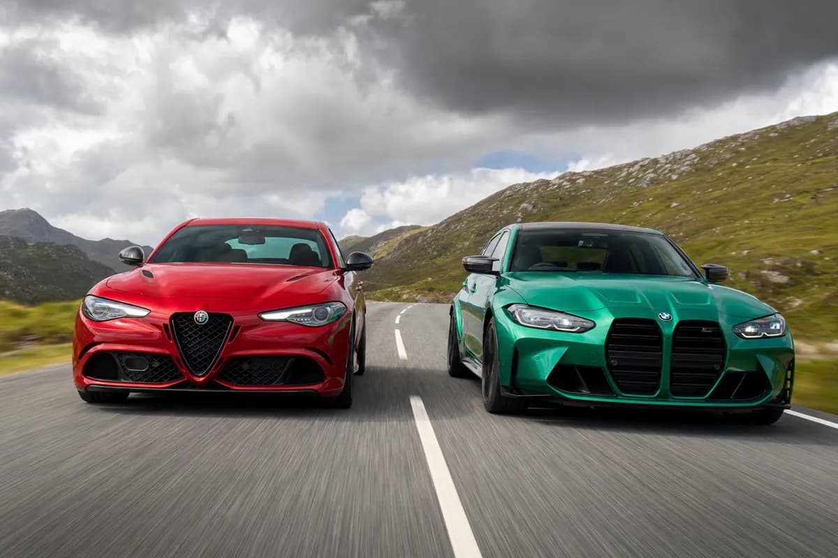 2025 Alfa Romeo Giulia Quadrifoglio vs BMW M3: Sports Sedan Rivalry
