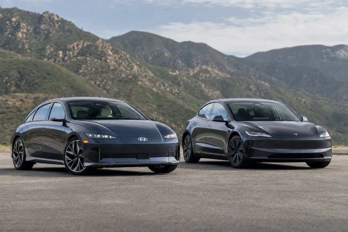 2025 Hyundai Ioniq 6 vs Tesla Model 3: Electric Sedan Faceoff