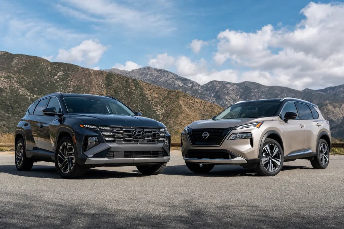 2025 Hyundai Tucson vs Nissan Rogue: Compact SUV Faceoff