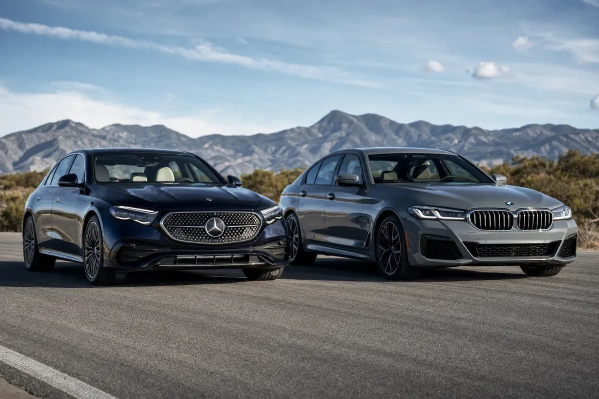2025 Mercedes-Benz E-Class vs BMW 5 Series: Executive Sedan Duel