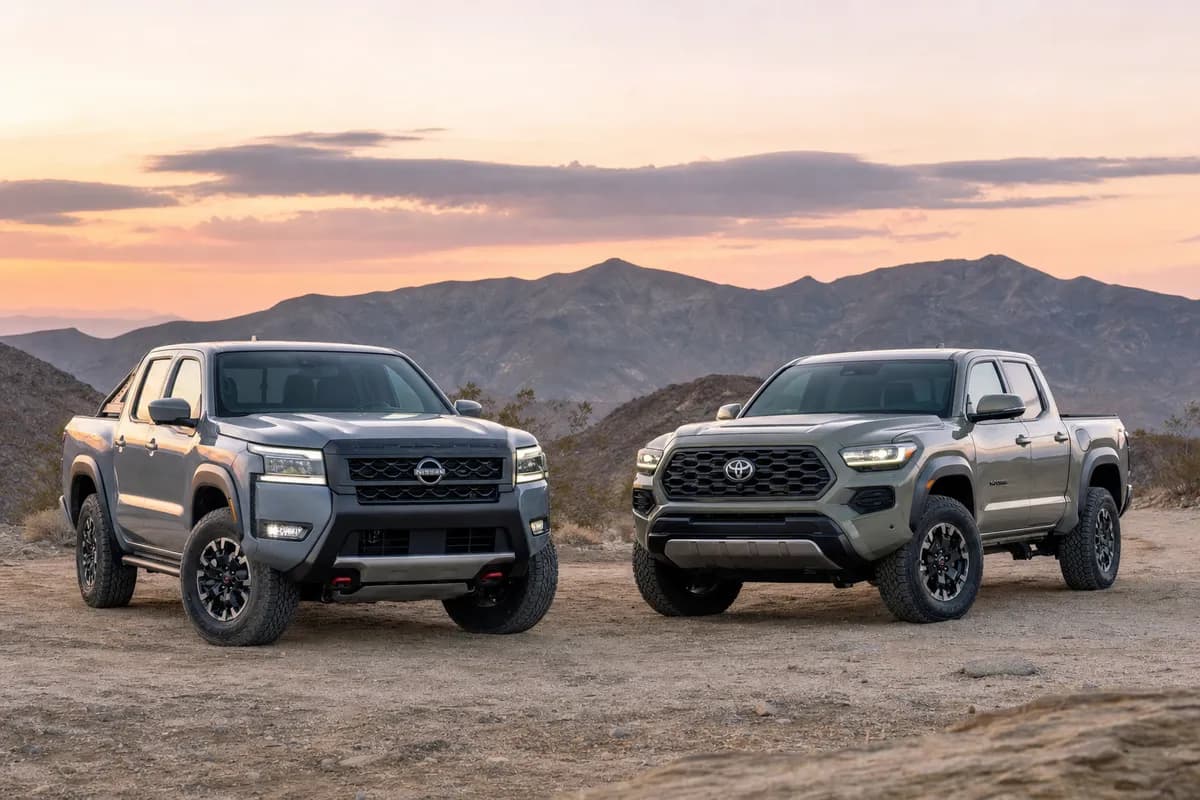 2025 Nissan Frontier vs Toyota Tacoma: New Generation Truck Tussle