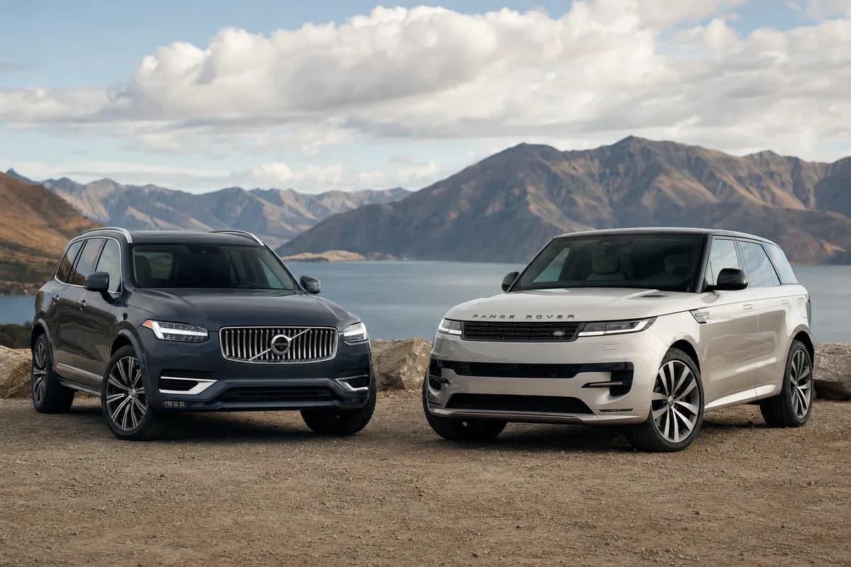 2025 Volvo XC90 vs Range Rover Sport: Battle of the Premium SUVs