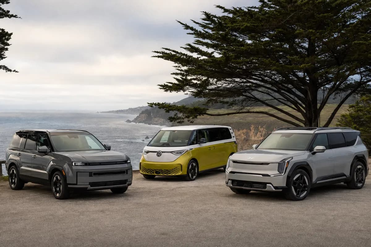Why 2026 and 2027 Volkswagen ID. Buzz, Kia EV9, and Hyundai Ioniq 9 Owners Are Building a New DIY Three-Row EV Road-Trip Community: Tire Choices, Hitch and Cargo Setups, Brake Service Basics, Charging Prep, and Family-Friendly Mods That Make Big Electric Haulers Easier to Live With