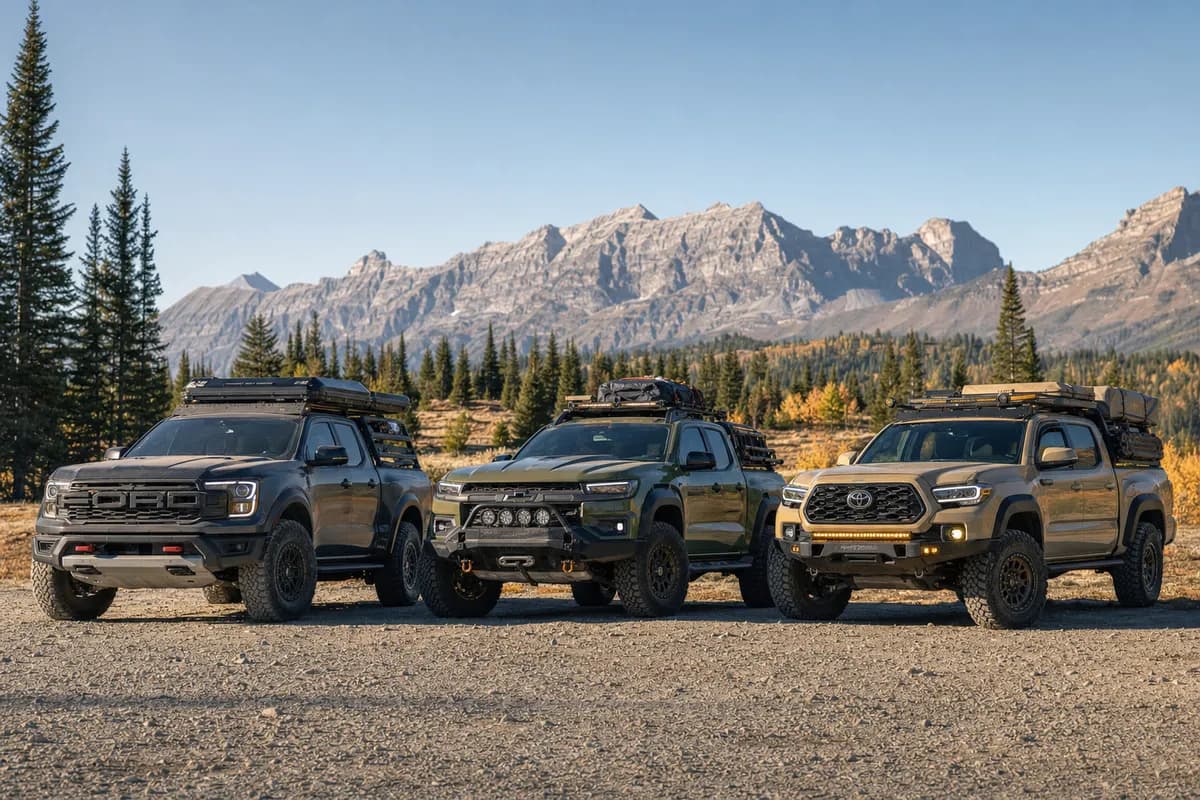 Why 2026 and 2027 Ford Ranger Raptor, Chevrolet Colorado ZR2 Bison, and Toyota Tacoma Trailhunter Owners Are Building a New DIY Midsize Overland-Truck Community: Shock Maintenance, 33-Inch Tire Fitment, Bed-Rack Load Planning, and Reversible Mods That Make Factory Off-Road Trucks Better for Camping, Trails, and Daily Use Without Looking Tacky