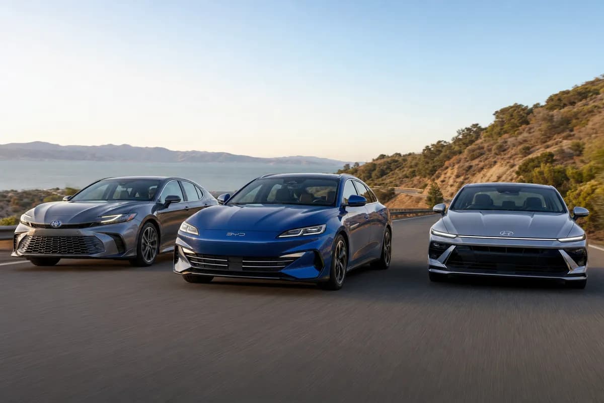 2027 BYD Seal 6 Touring vs Toyota Camry Hybrid and Hyundai Sonata Hybrid: Which Electrified Midsize Sedan Delivers the Best Range, Space, Tech, and Value?
