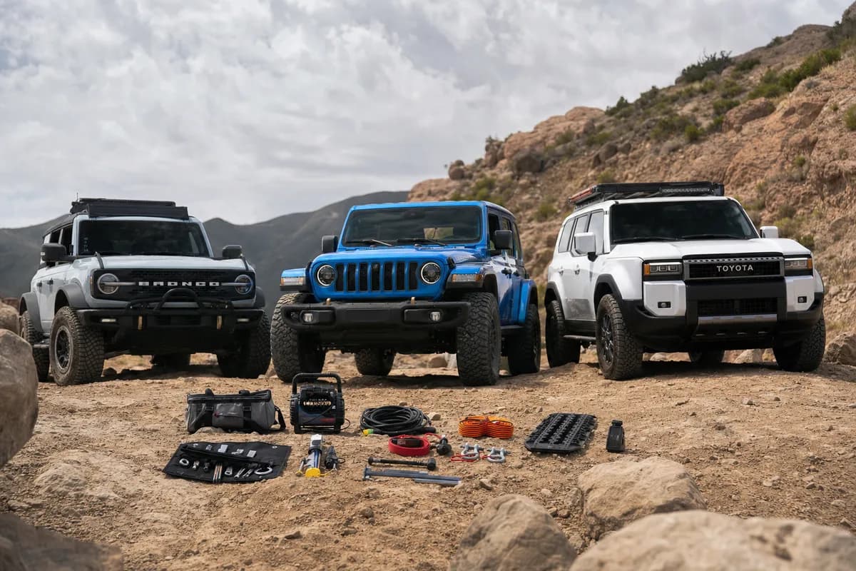 Why 2026 and 2027 Ford Bronco, Jeep Wrangler 4xe, and Toyota Land Cruiser Owners Are Creating a DIY Trail-Repair Community: Onboard Air, Recovery Gear, Underbody Checks, and Reversible Mods That Make Weekend 4x4s More Reliable