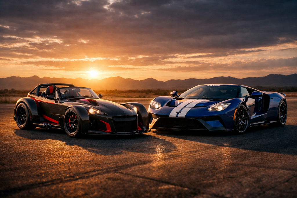 Donkervoort P24 RS vs Ford GT - RevvedUpCars