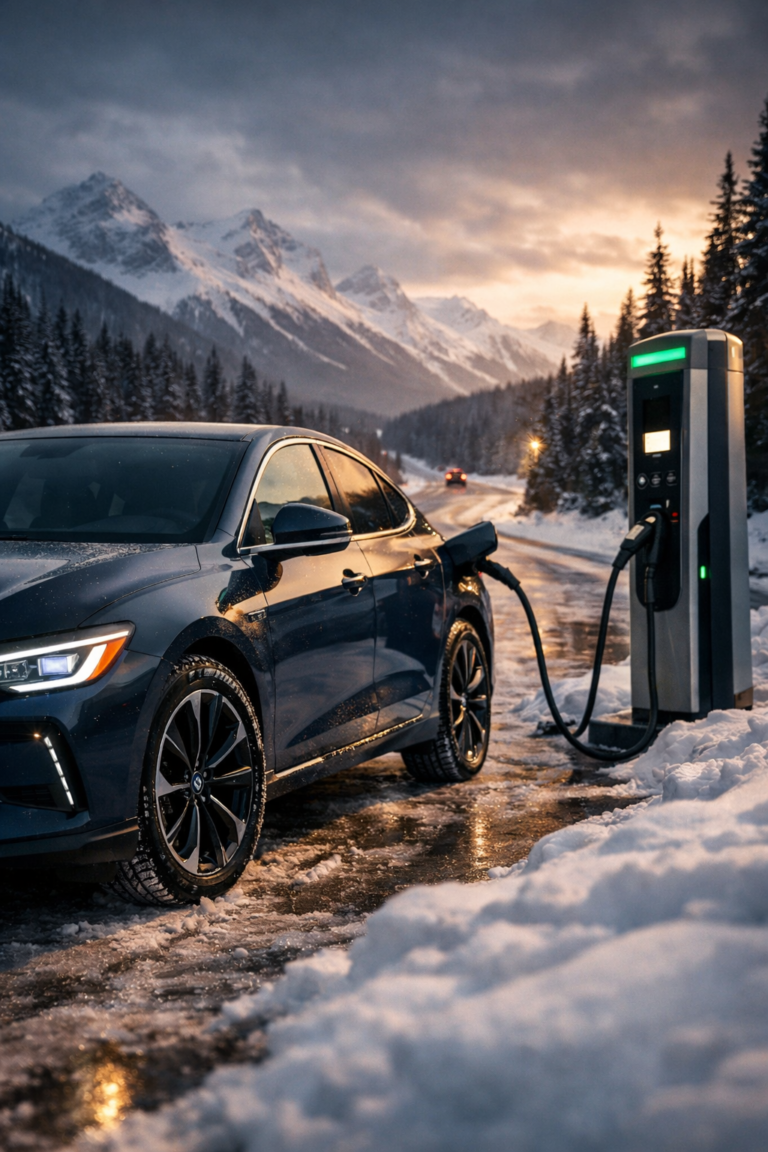 EV winter road trip - RevvedUpCars