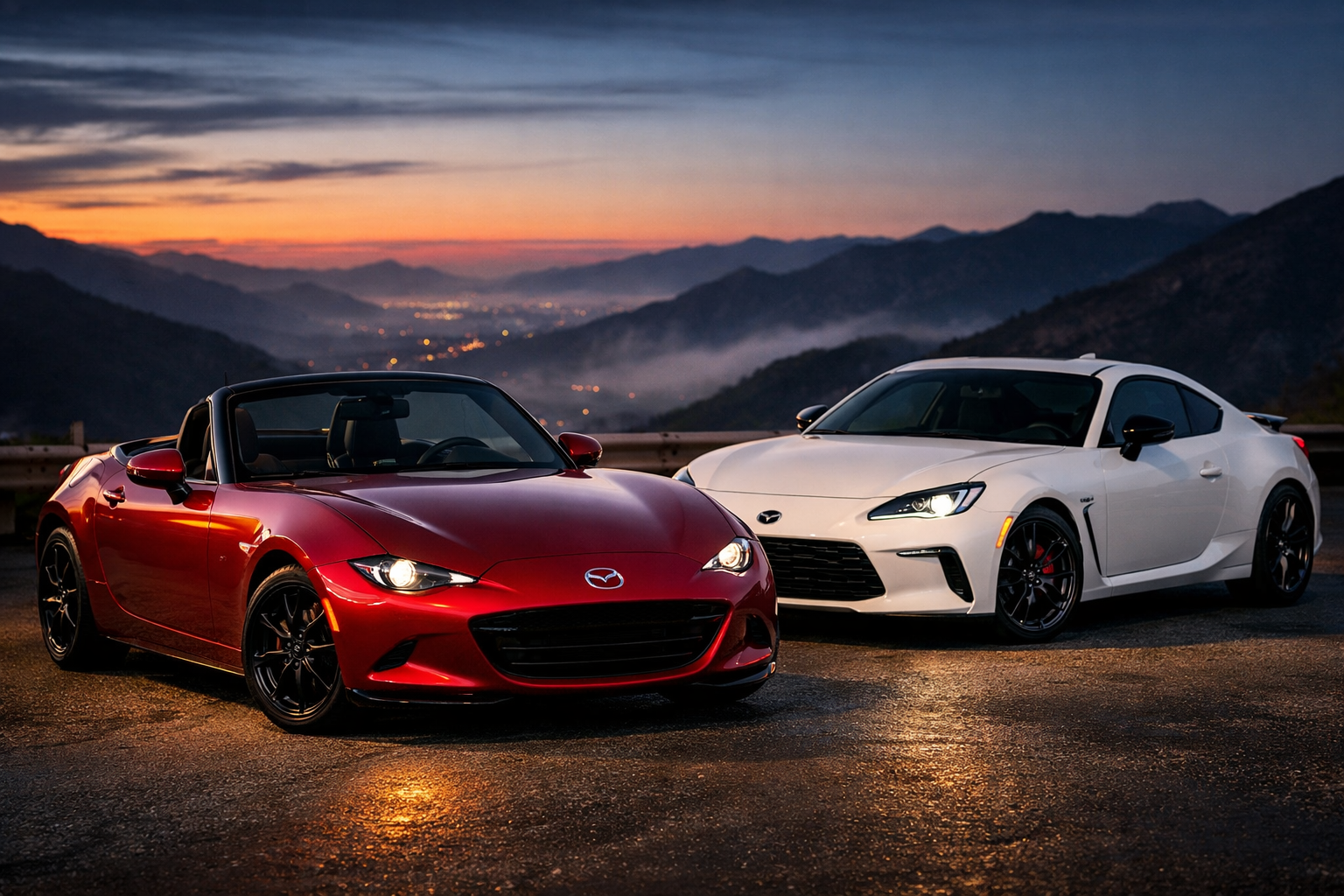 MX-5 vs GR86 - RevvedUpCars