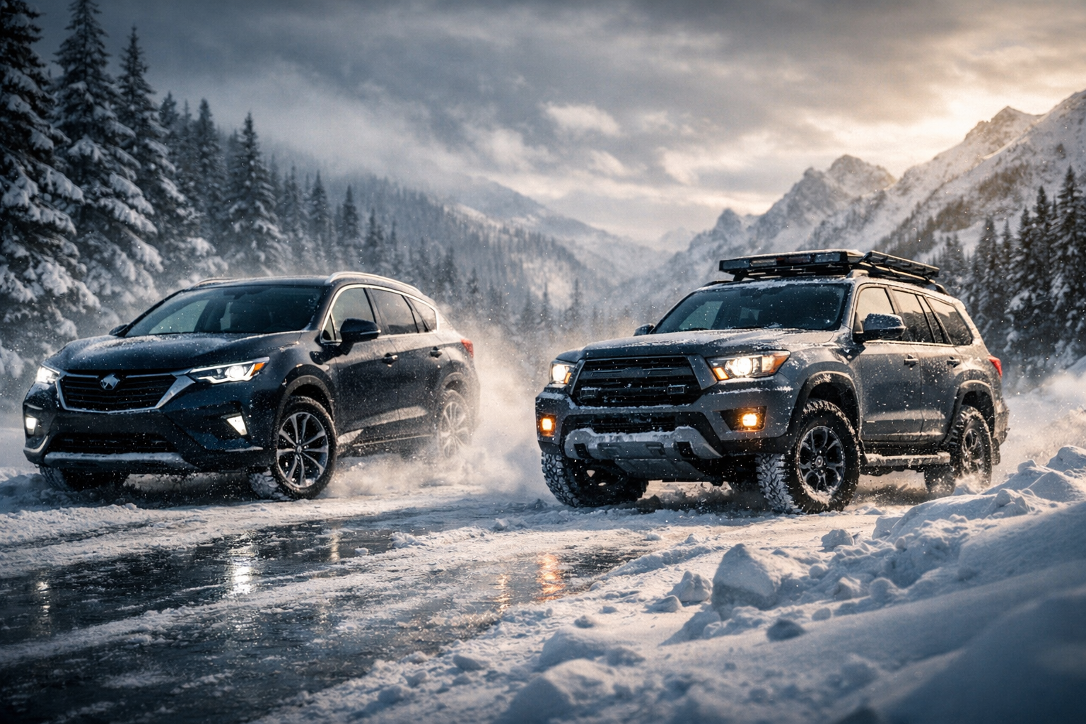 AWD vs 4WD winter - RevvedUpCars