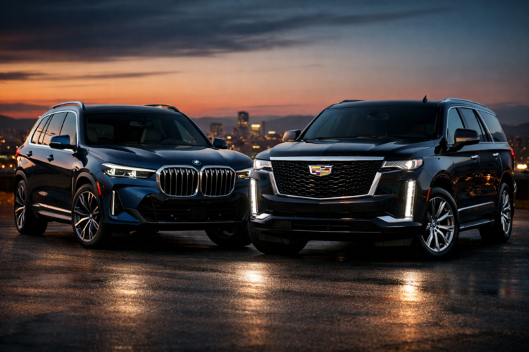 BMW X7 vs Escalade: Battle of Full-Size SUVs