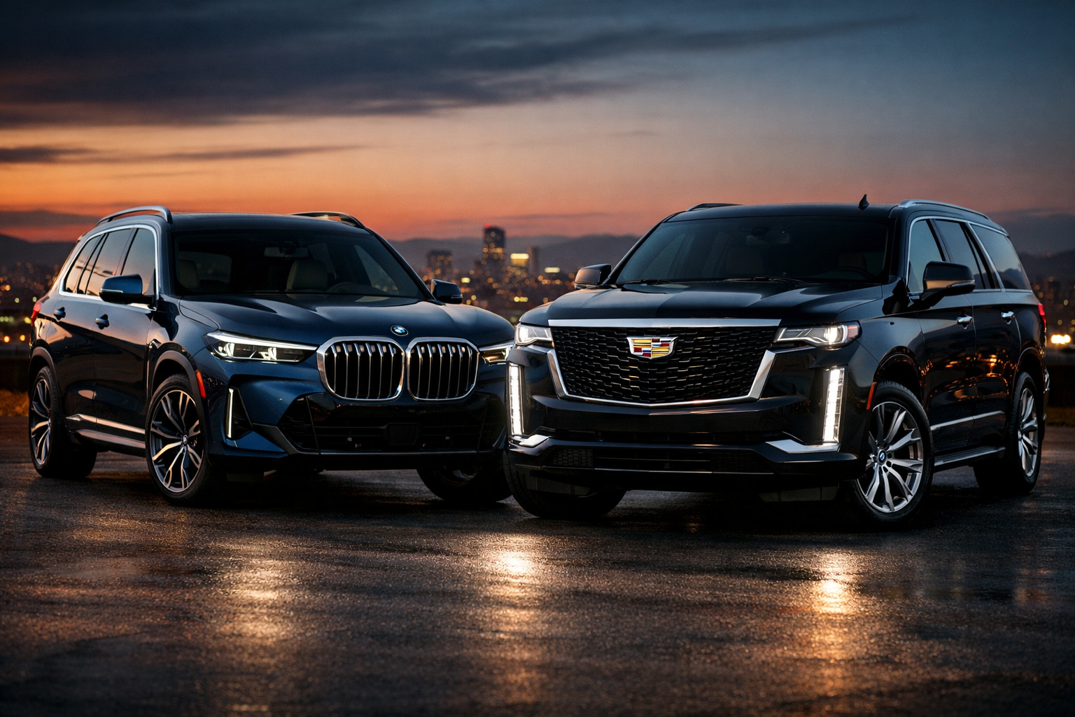 BMW X7 vs Escalade - RevvedUpCars