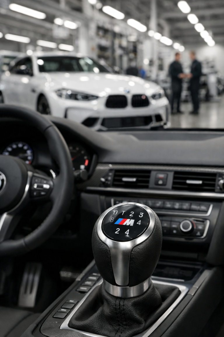 BMW M manual transmission - RevvedUpCars News