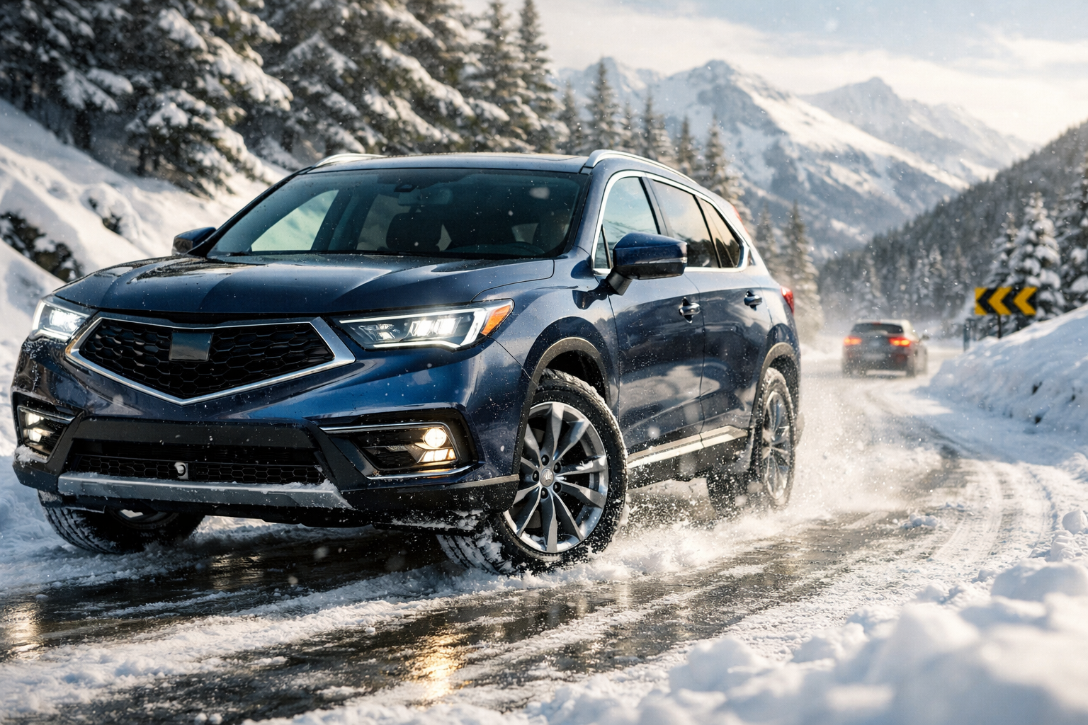 winter driving AWD - RevvedUpCars