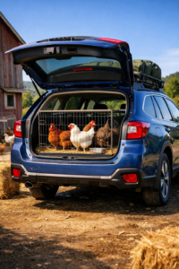 Subaru Owners Haul Chickens: What It Says