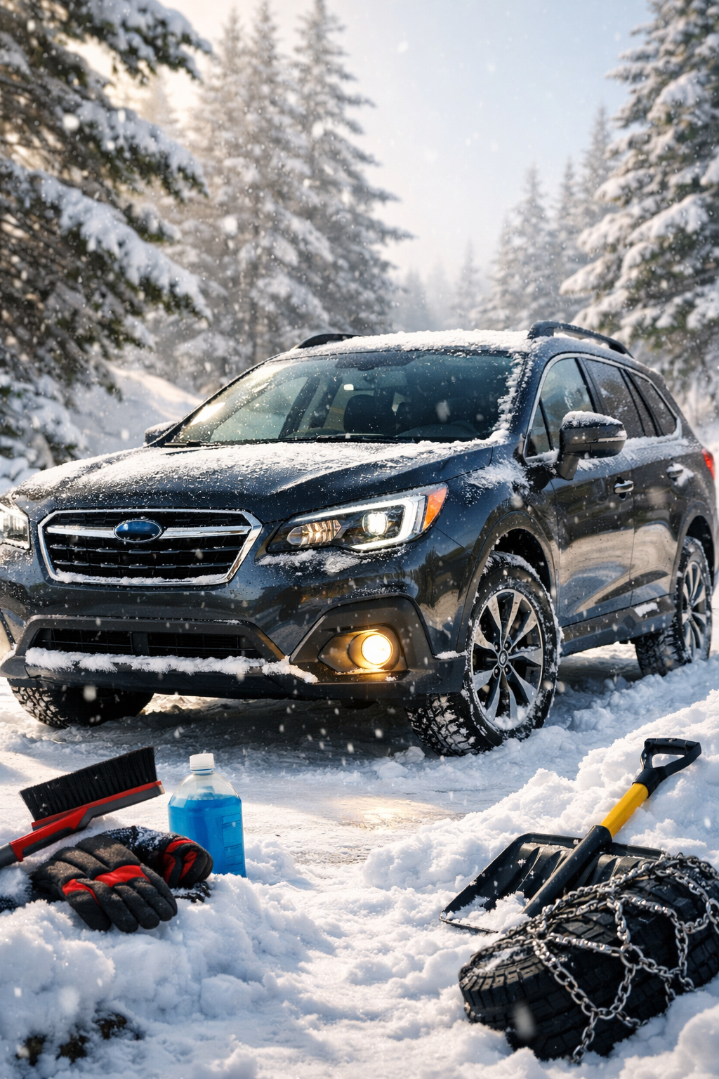 AWD without winter tires is a confidence scam.