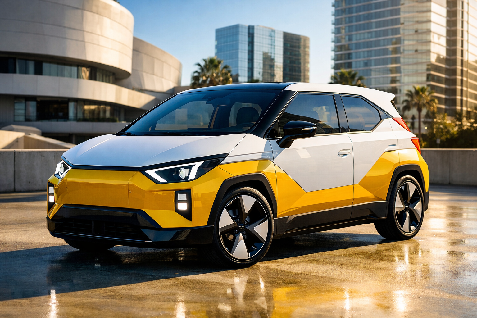 Blending in like a gray office printer is design cowardice.