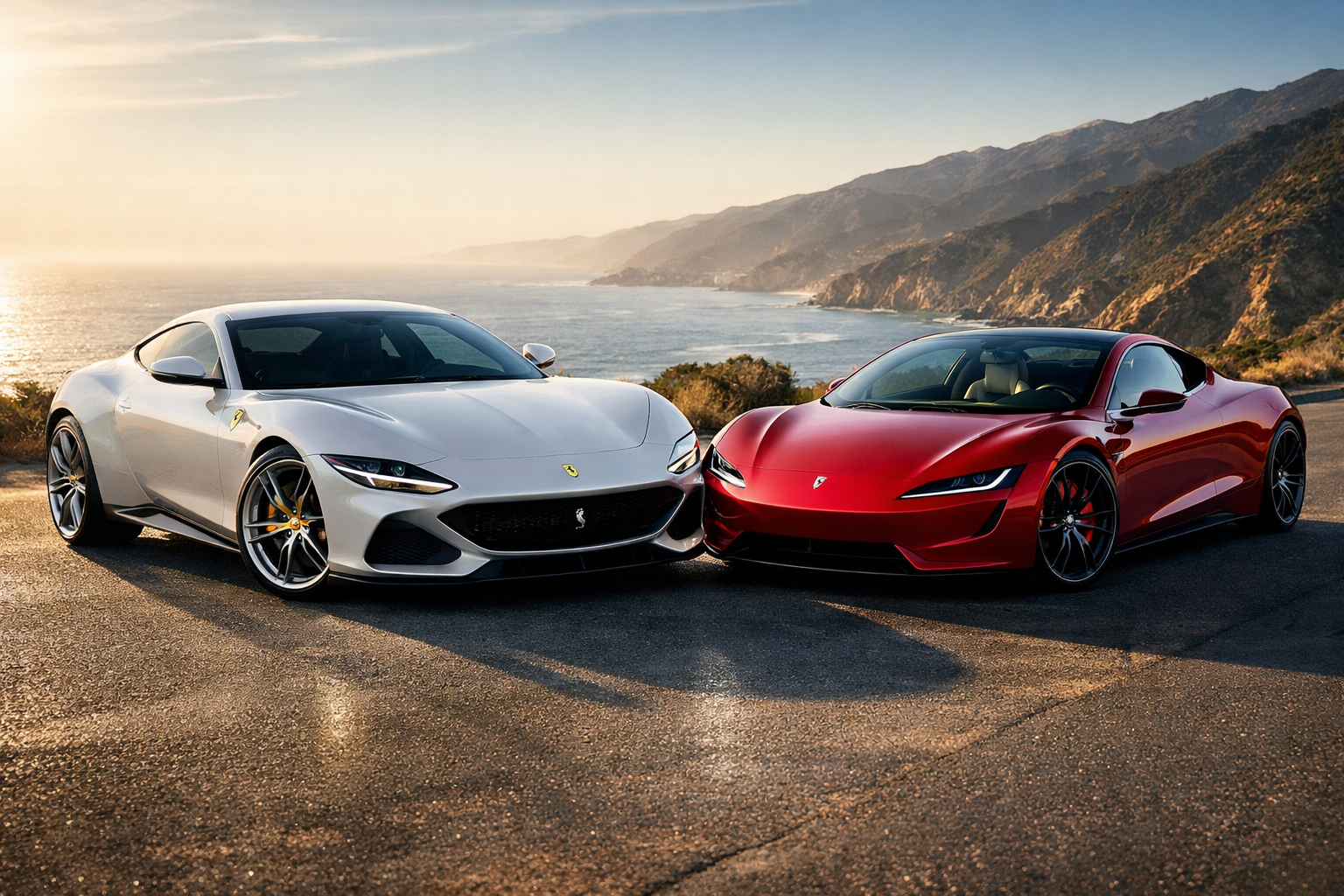 The Tesla might rewrite the spec sheet, but the Ferrari rewrites your pulse rate.