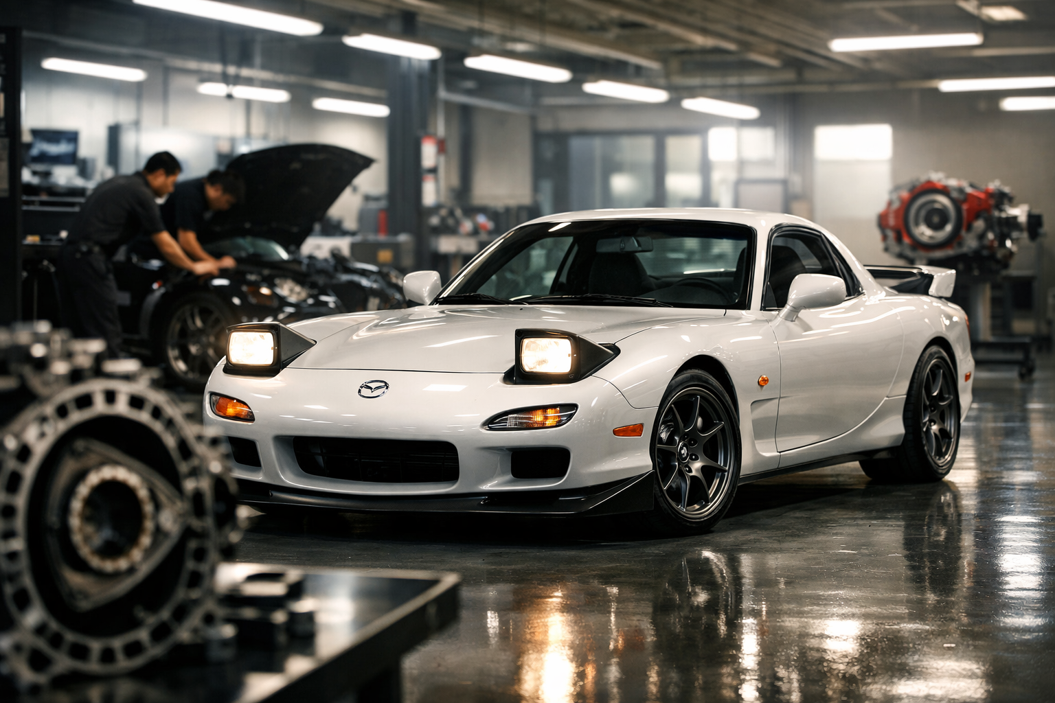 Hot take: the world doesn’t need another 500-hp AWD coupe. It needs a 2,800-pound rotary lunatic with perfect steering feel.