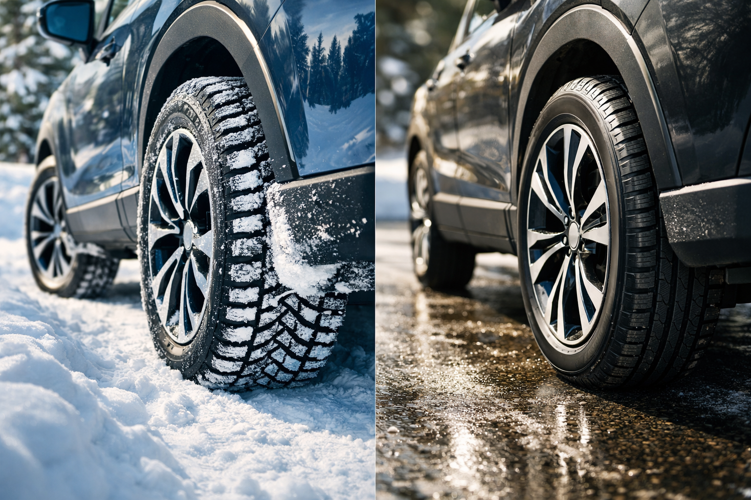 AWD with all-seasons is often worse than FWD with proper winter tires