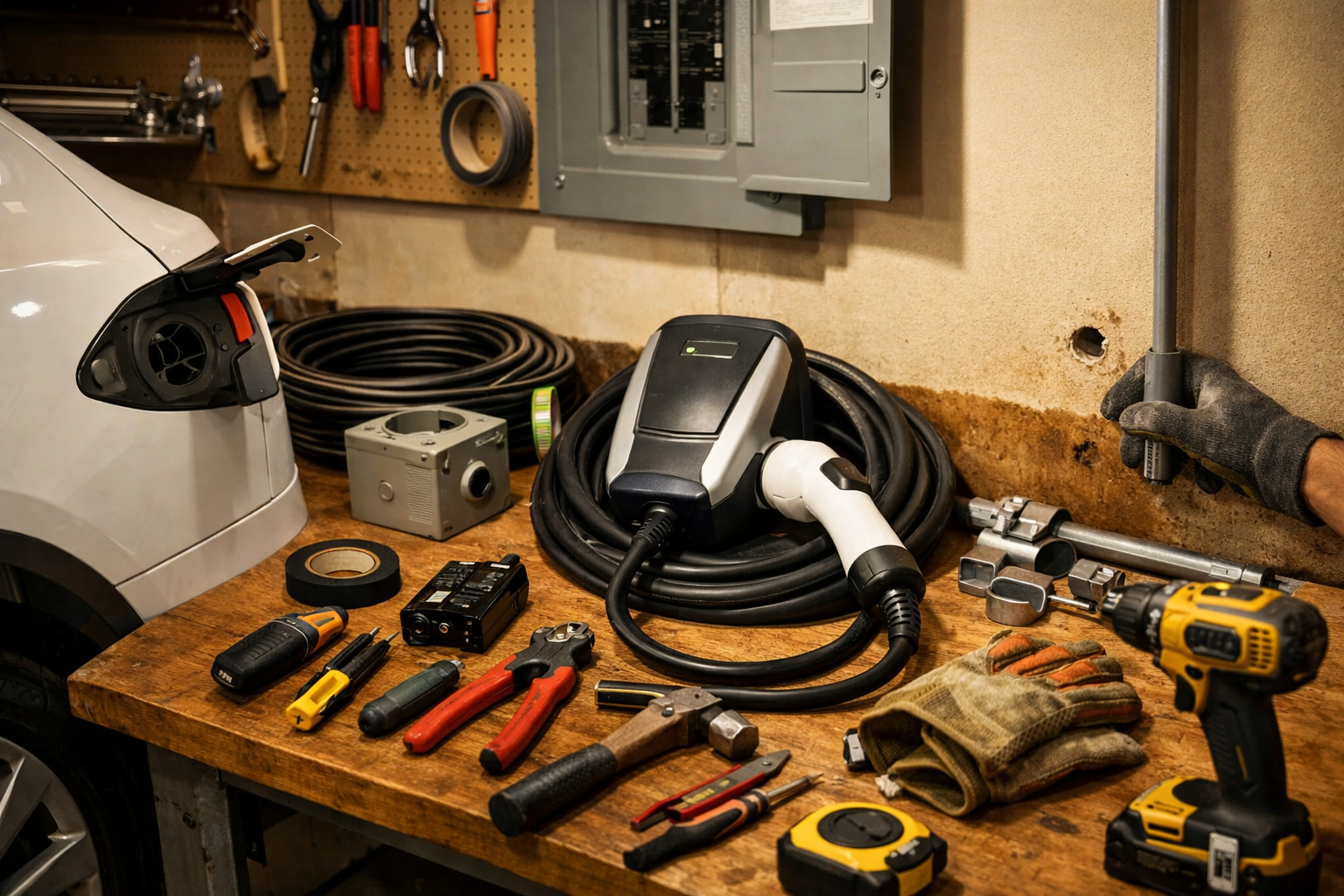 home EV charger installation - RevvedUpCars Community Guide
