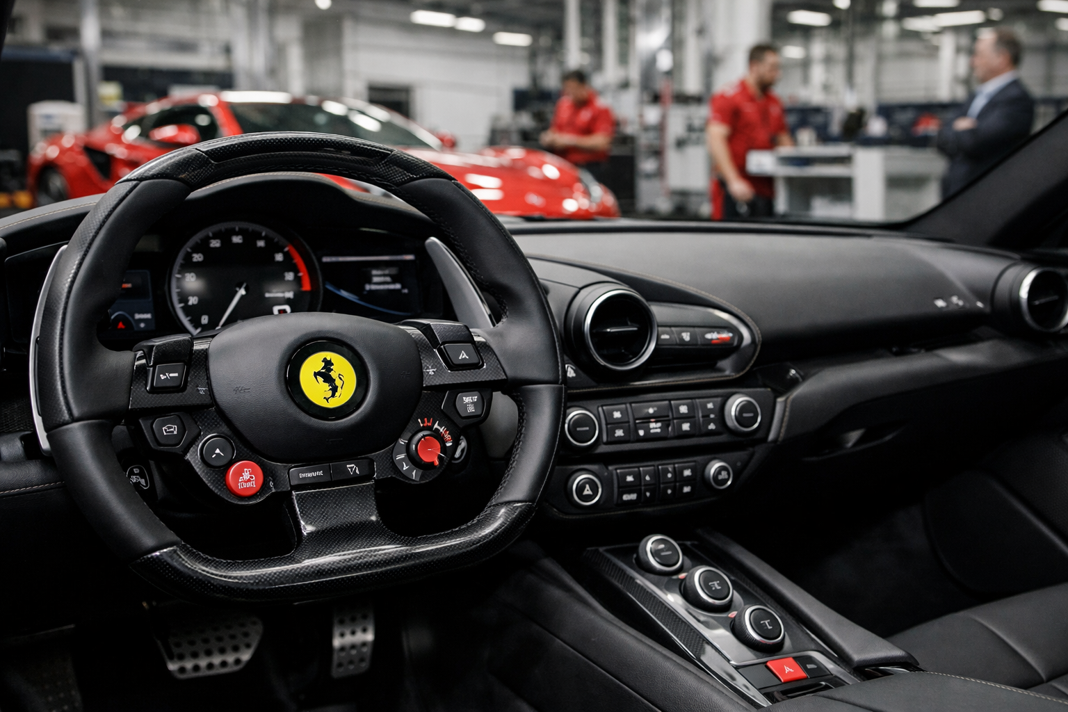 Ferrari physical buttons Return: Cost, Safety