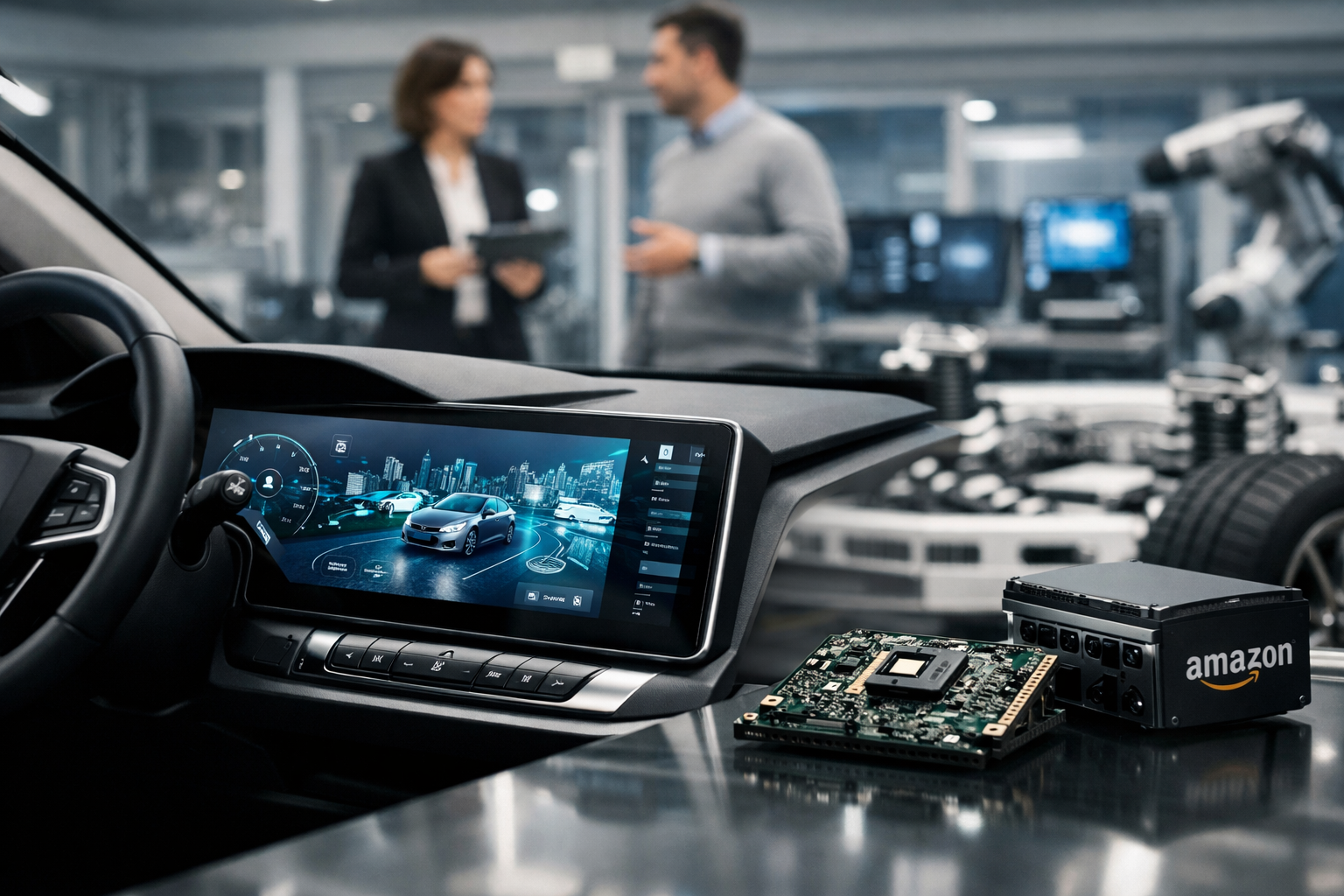 Amazon NVIDIA car AI - RevvedUpCars News