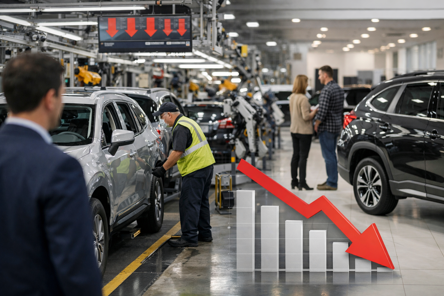 US Auto Sales 2026 Forecast Drops 2.6%