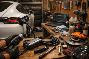 Electric Porsche Cayman Guide: Charging & Track Tips