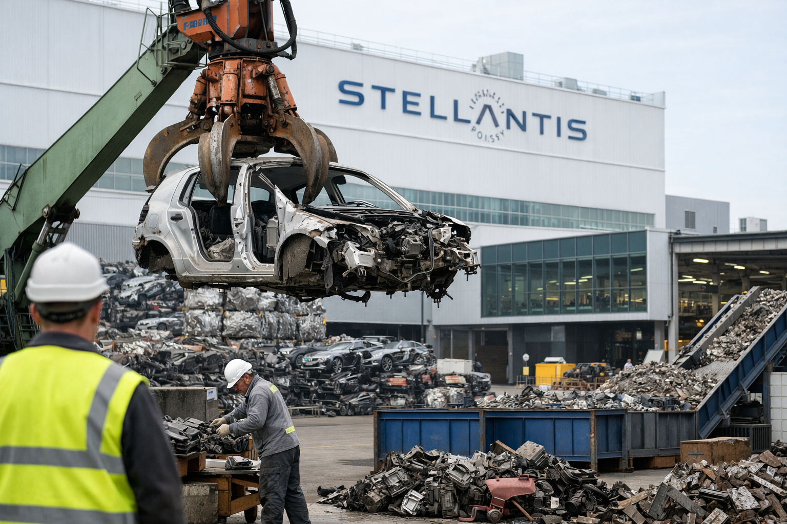 Stellantis Poissy Plant Shifts to Recycling
